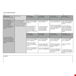 Grading Rubric Template | Effective Evaluation for Teachers and Students example document template