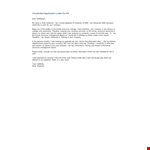 Unsolicited Application Letter For hr example document template