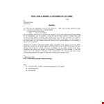 Warning Letter For Late Attendance example document template