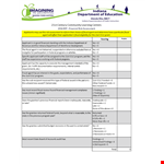 Financial Risk Assessment Template example document template