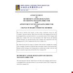 Executive Director Retirement Announcement Template example document template