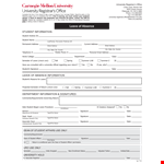 Complete DA Form; Leave Request for Student Information | Template example document template