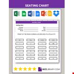 Seating Chart example document template