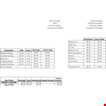 Check Stub Template example document template