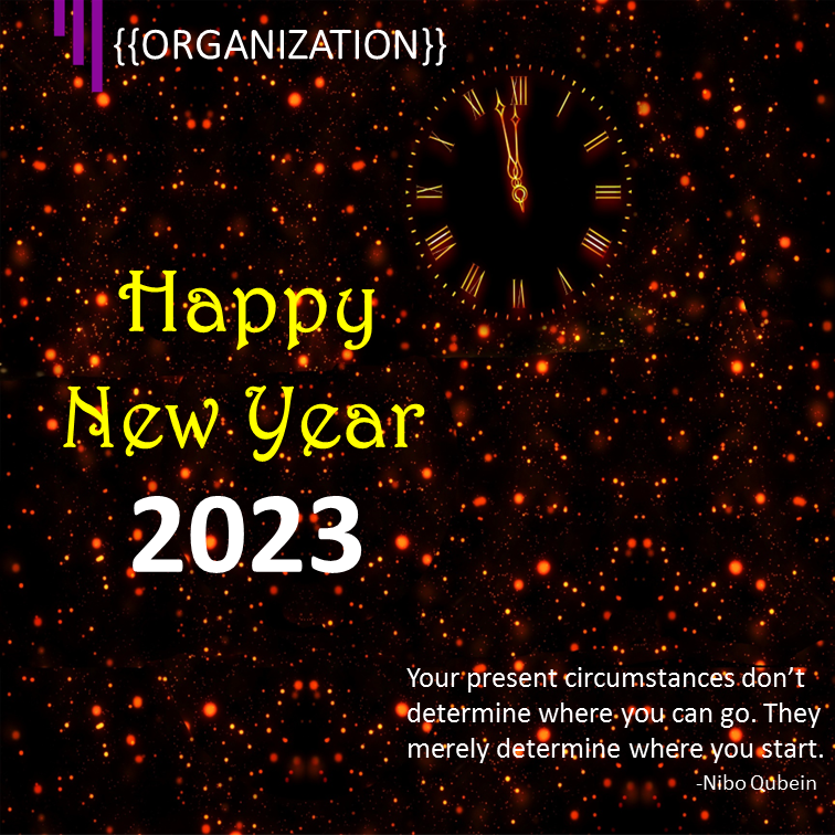 new year wishes social media posting sample