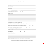 Event Proposal Template - Create a Compelling Proposal for Your Event | Please Circle example document template