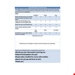 Create Effective Comment Cards with our Easy-to-Use Template | Practice and Gather Valuable Feedback example document template