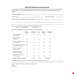 Employee Evaluation Form example document template