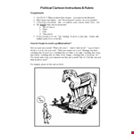 Grading Rubric Template for Political Student: Create an Effective and Easy-to-Use Rubric | Cartoon example document template