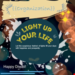 Diwali Social Media Posting example document template