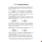 Roommate Agreement Template - Create a Fair Agreement with Your Roommates example document template