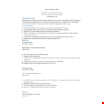 Mortgage Banking Executive Resume example document template
