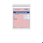 Phone Message Template - Create Professional Phone Messages Easily example document template