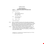 Warning Letter Template: Addressing Performance, Orders, and Supplies example document template