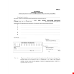 Experience Letter Format Template example document template 