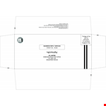 Custom Envelope Templates | Free Design Options | Download Now example document template 