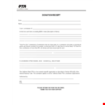Non Profit Donation - Make a Difference with Your Contributions in California example document template