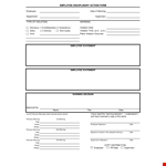 Warning for Previous Violation - Employee Disciplinary Action Form example document template