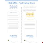 Printable Child Shoe Size Chart | Proper Child Sizing Guide example document template