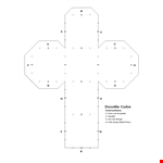 Doodle Cube Template example document template