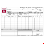 Expense Report Template - Streamline Expenses & Travel | Download Now example document template