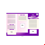 Brochure Template example document template