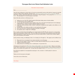Fund Solicitation Letter Template - Help Support Medical Needs for Local Children in Nicaragua example document template 
