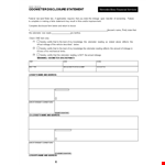 Get an Accurate Odometer Disclosure Statement for State example document template