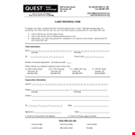 Client Referral Form TemplateGenerate Referrals Efficiently example document template