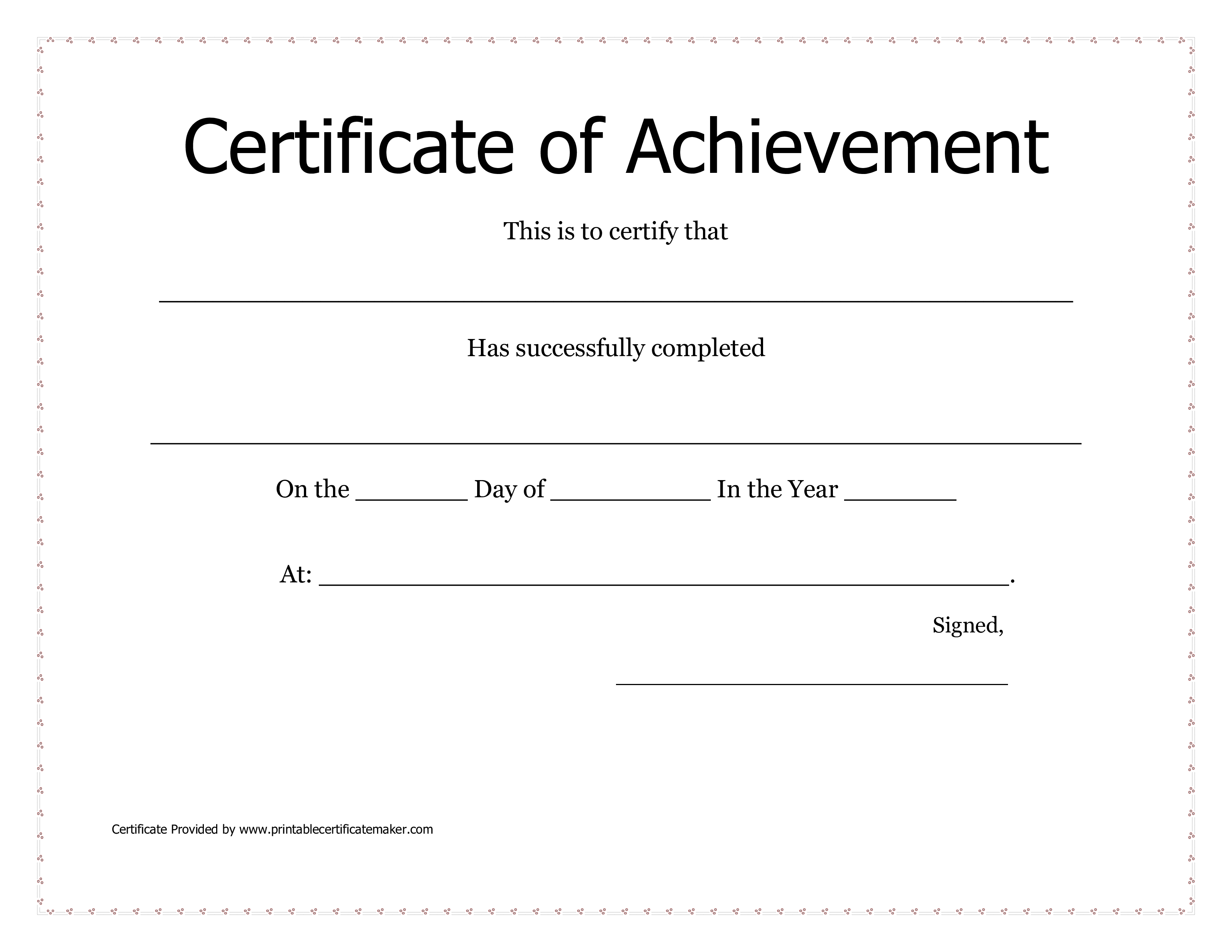 printable-certificate-of-achievement