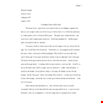 Mla Research Paper In Word example document template