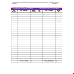 Bookkeeping template for self employed example document template