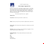 Submit Your Suggestions to Santa Clara County Library example document template 