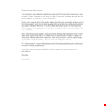 Years of Experience at Princeton - Request a Reference Letter example document template