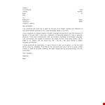 Fresher Teacher Resume Cover Letter example document template