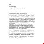 Addressing Inappropriate Behavior: Expectations and Concerns | Letter of Reprimand example document template