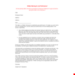 Work Delay Warning Letter Template example document template 