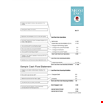 Sample Cash Flow Statement Usage Explanation example document template