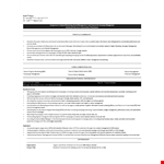 Digital Marketing Resume Format Template example document template