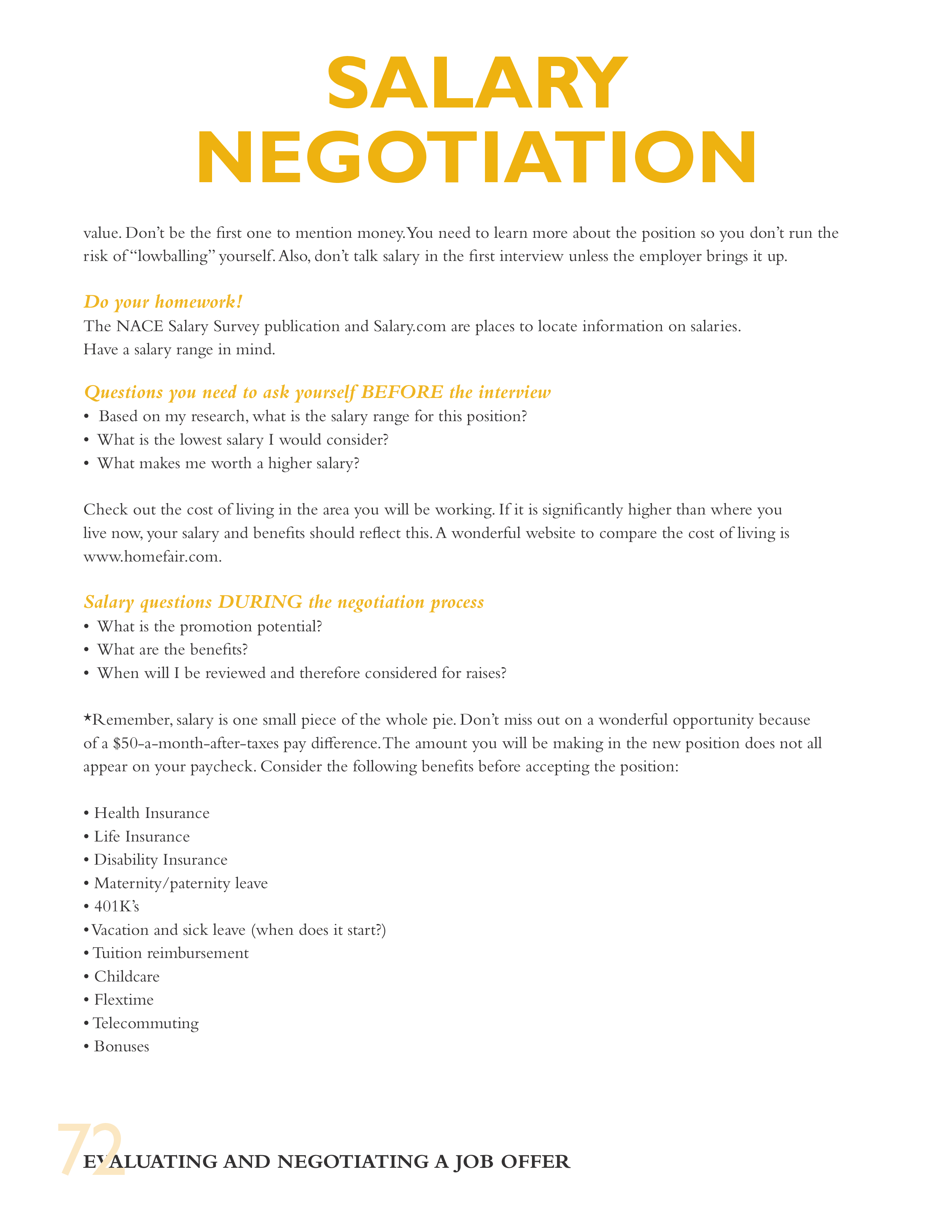 Salary Offer Letter