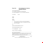 IOU Template: Create Legally Binding IOUs for Plaintiff, Defendant, and Solicitor example document template