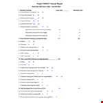 Annual Project for Special School Students Receiving Residents example document template