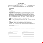 Catering Service Contract Example example document template 