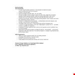 Electrical Drafter Job Description - Experience in Electrical Design and Wiring Knowledge example document template