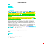 Resignation Acceptance Letter Format Doc example document template