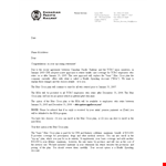 Congratulations - Celebrating Your Success | Document Templates example document template