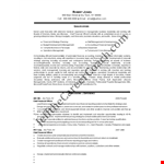 Chief Financial Officer Resume Sample example document template