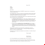 Environmental Donor Acknowledgement Letter example document template 