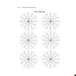Polar Circle Graph Paper Lesson - Resource for Polar Graphing example document template 