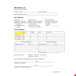Employee Warning Notice - Take Action Now | Company Name example document template
